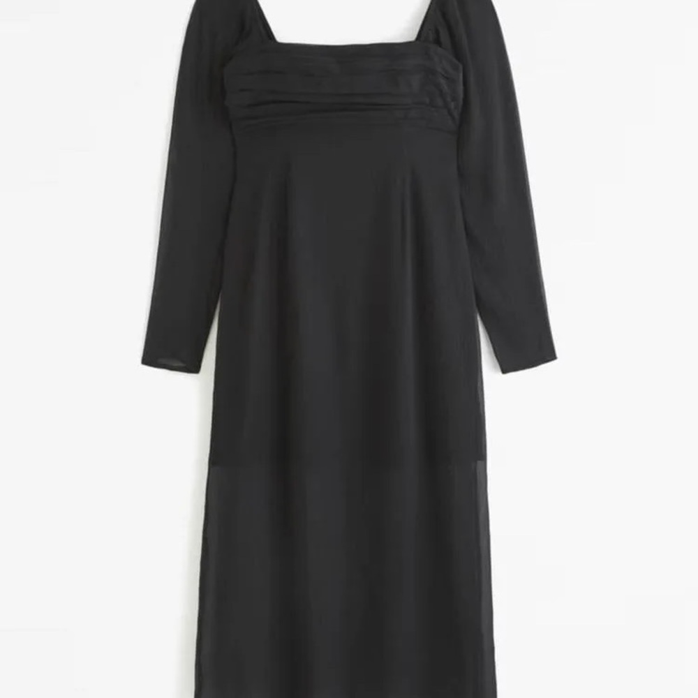 Emerson Chiffon Long Sleeve Dress